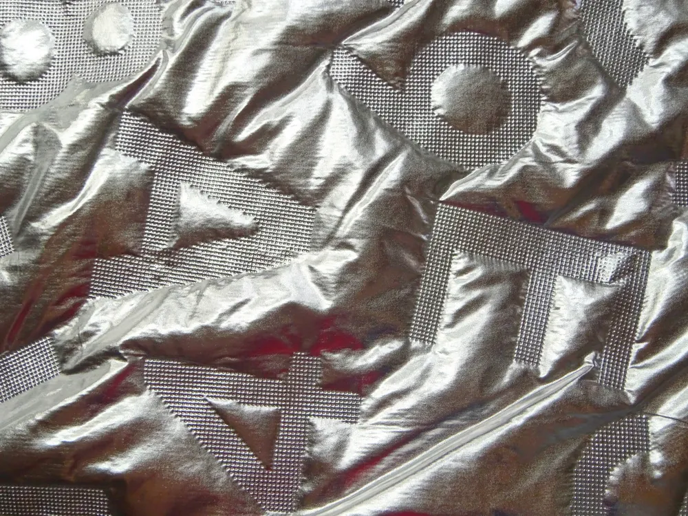 Bundovina strieborná "čísla, písmená" 