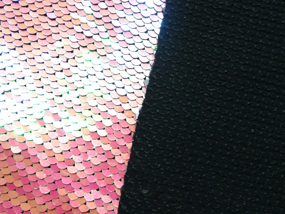 Flitre na úplete ružové "meniace sa" 