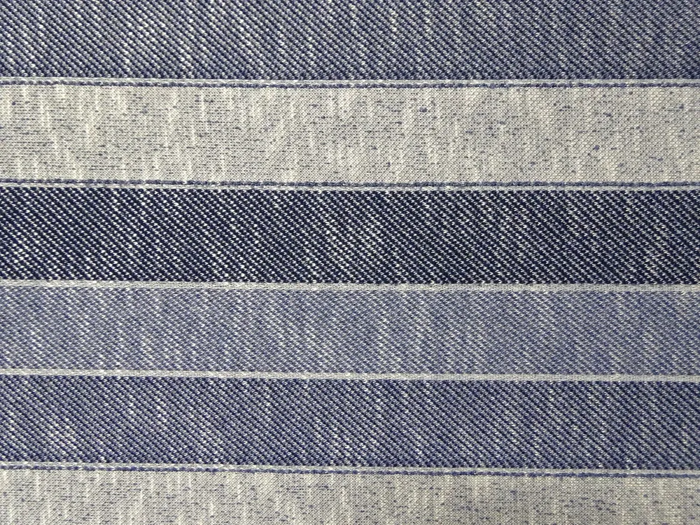 Úplet sivo-modrý "pruhy" 