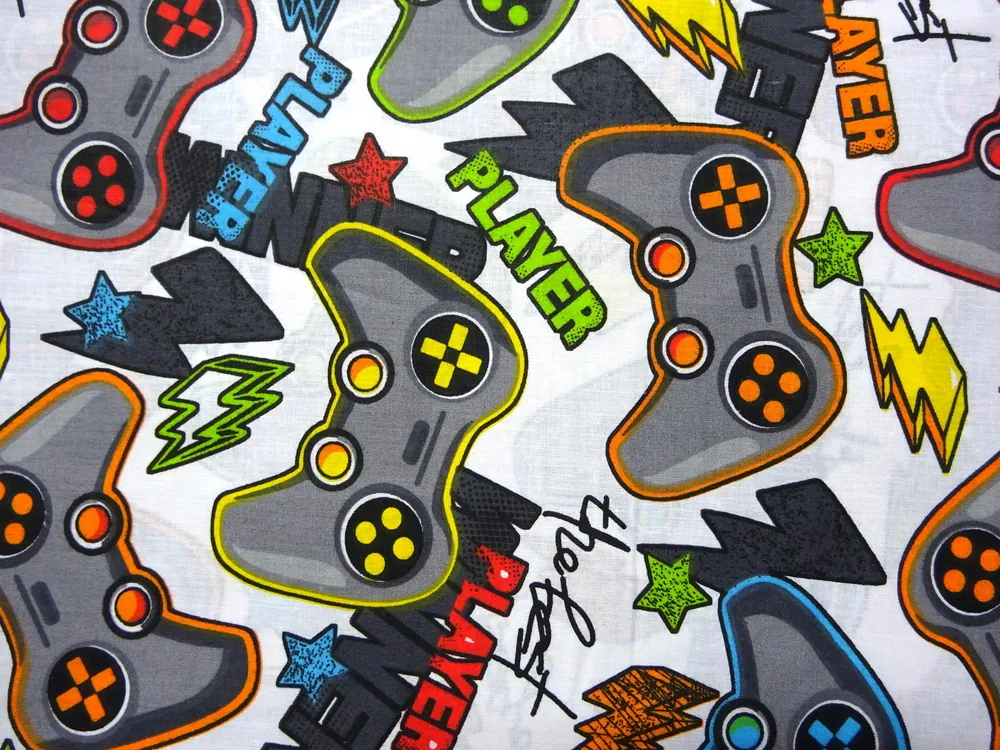 Bavlna biela "joystick" 