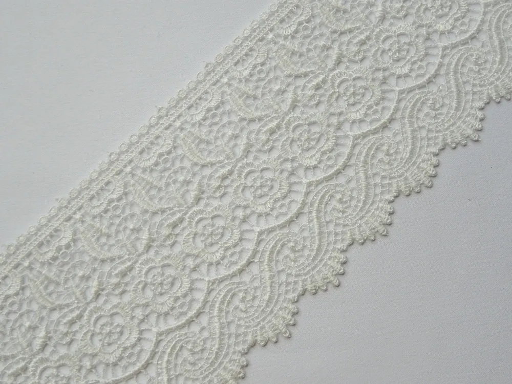 Čipka maslová "kvety, ďalšie vzory" 