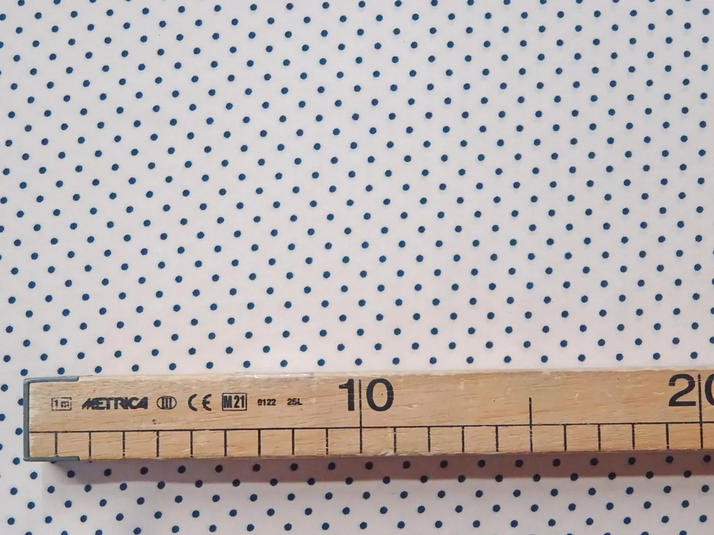 Šatovka púdrová "tmavomodrá bodka" 