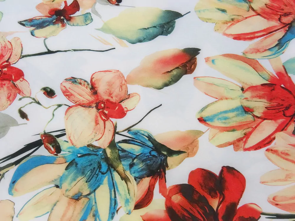 Šatovka biela "kvety" 