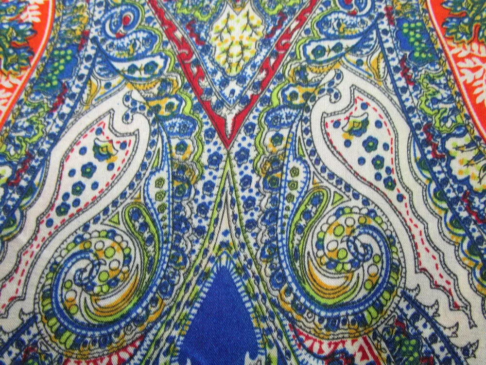 Satén "orientálny vzor" 