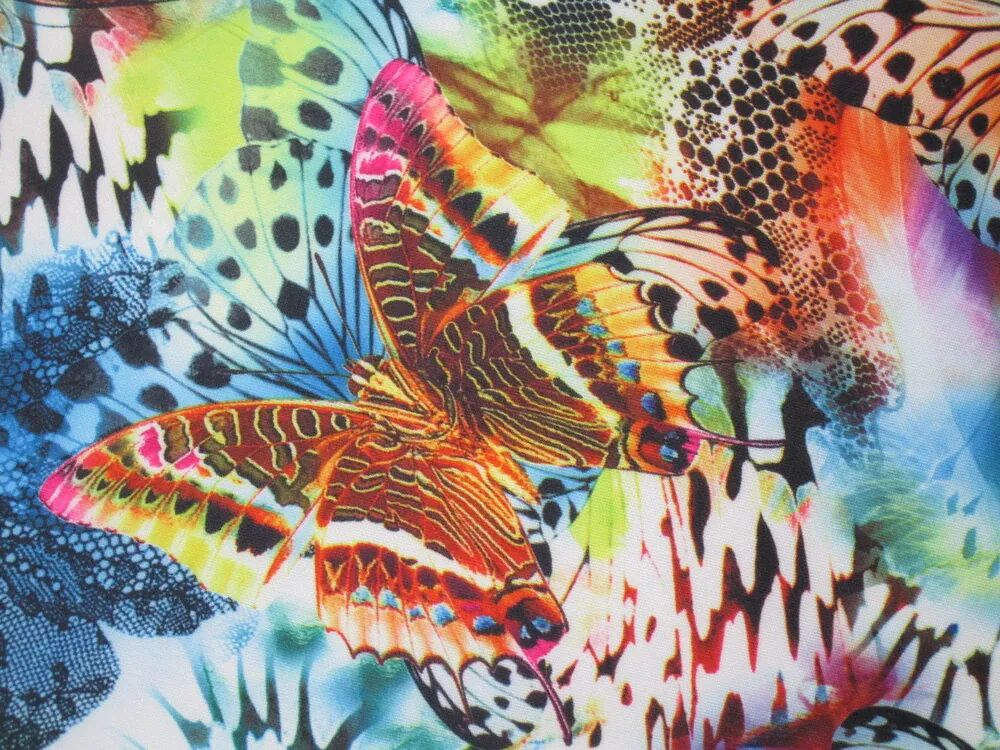 Úplet farebný "motýle"