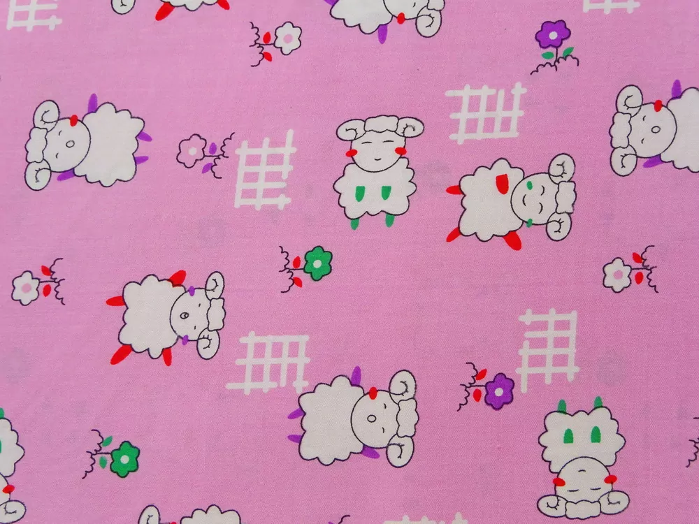 Šatovka ružová "ovečky"