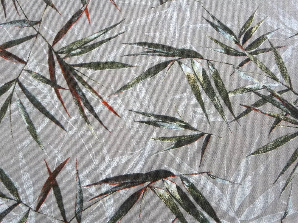 Poťahovka béžová "listy" 