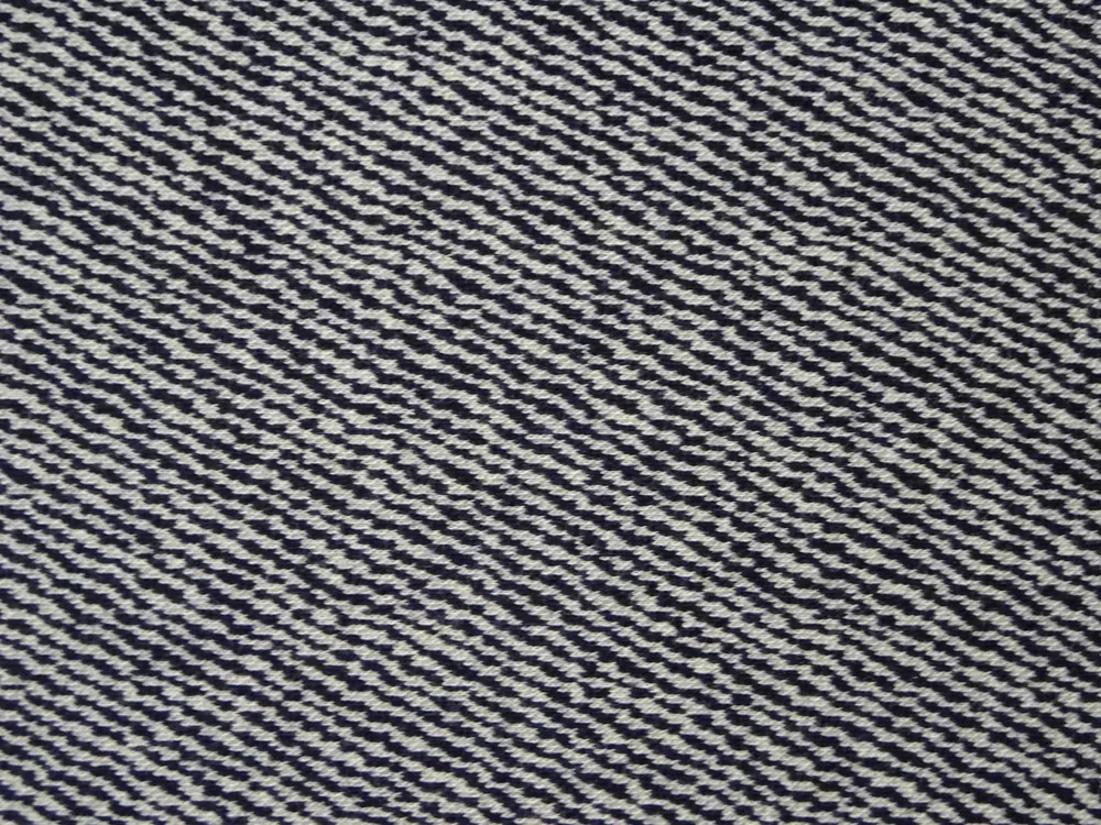 Úplet svetlosivý "tmavomodré prúžky"