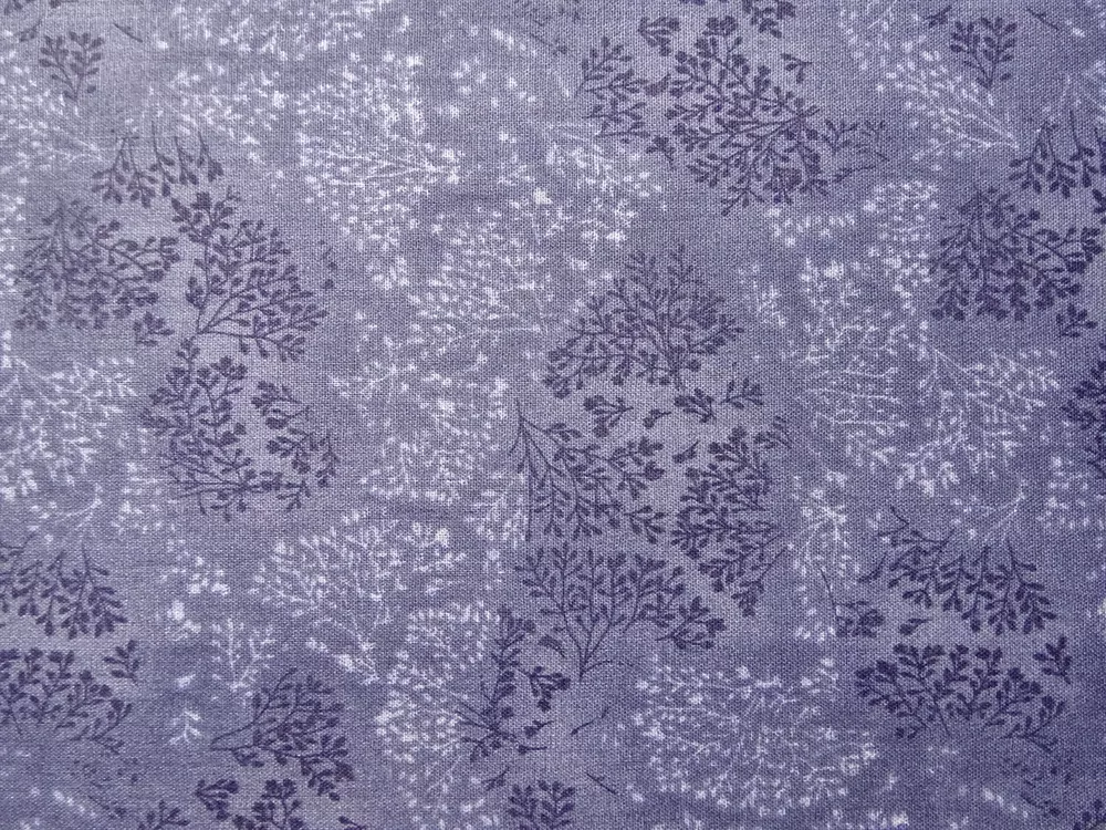 Bavlna modrá "rastliny" 