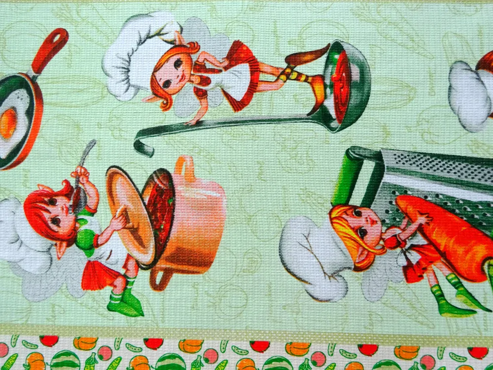 Utierkovina zelená "víla v kuchyni" 