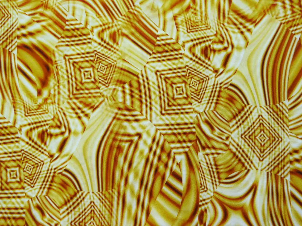 Šatovka žlto-hnedá "vzorovaná" 