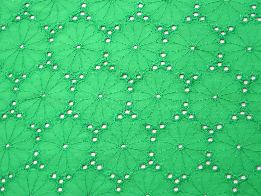 Madeira zelená "kvety" 