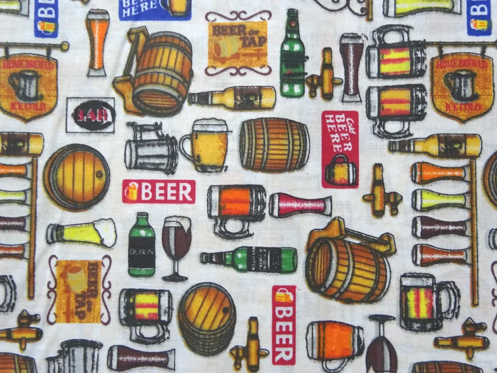 Bavlna béžová "pivo" 