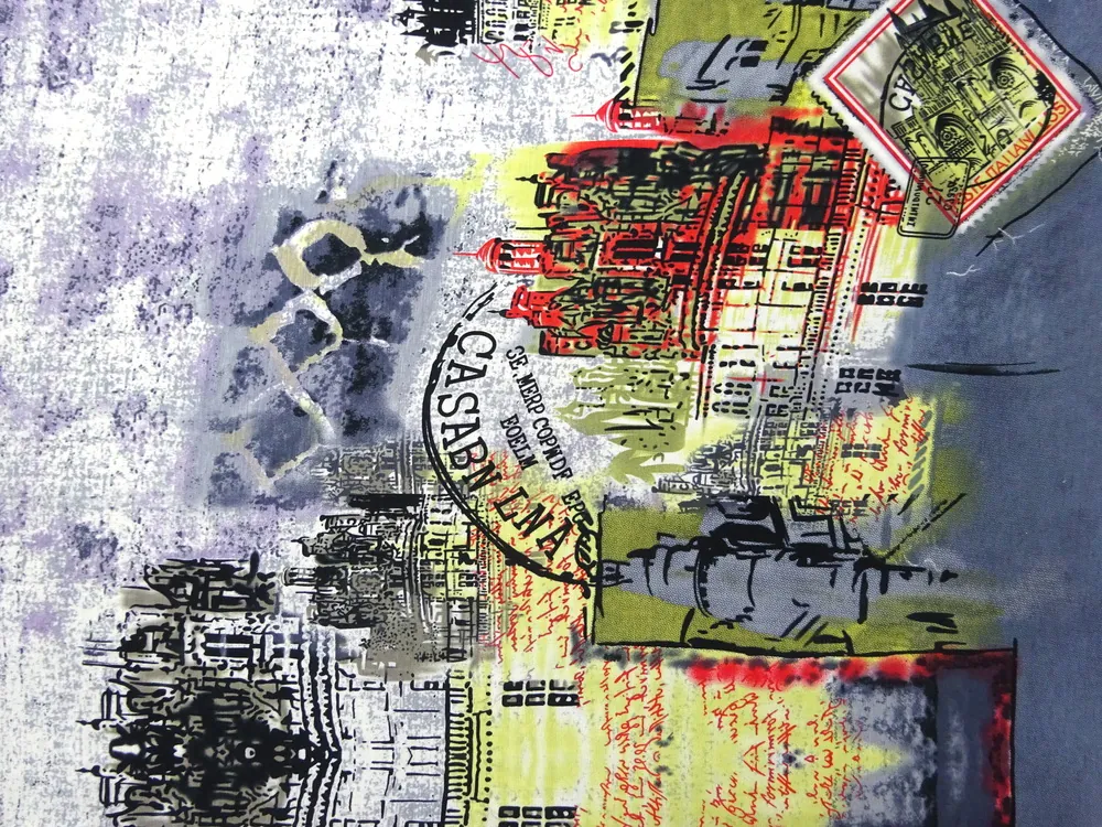 Úplet sivý "budovy, pečiatka" - raport 