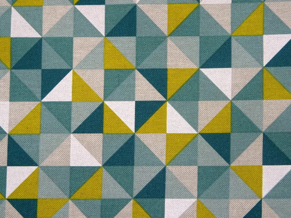 Poťahovka farebná "geometrický vzor" 