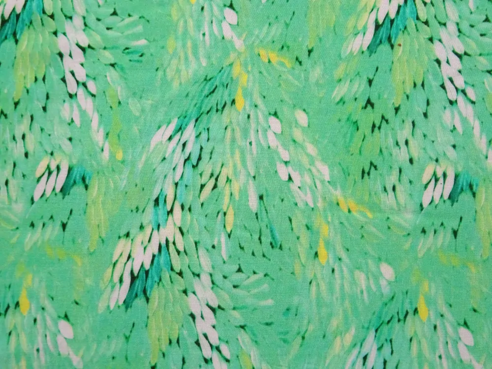 Šatovka zelená "vzorovaná" 