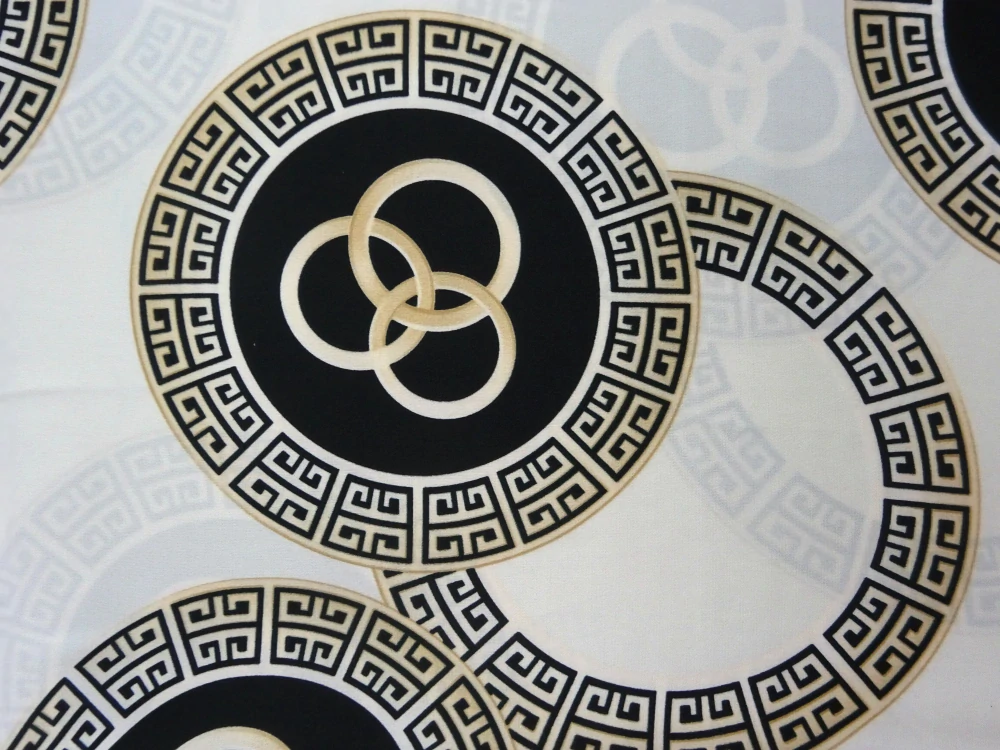 Hodváb maslový "Versace" 