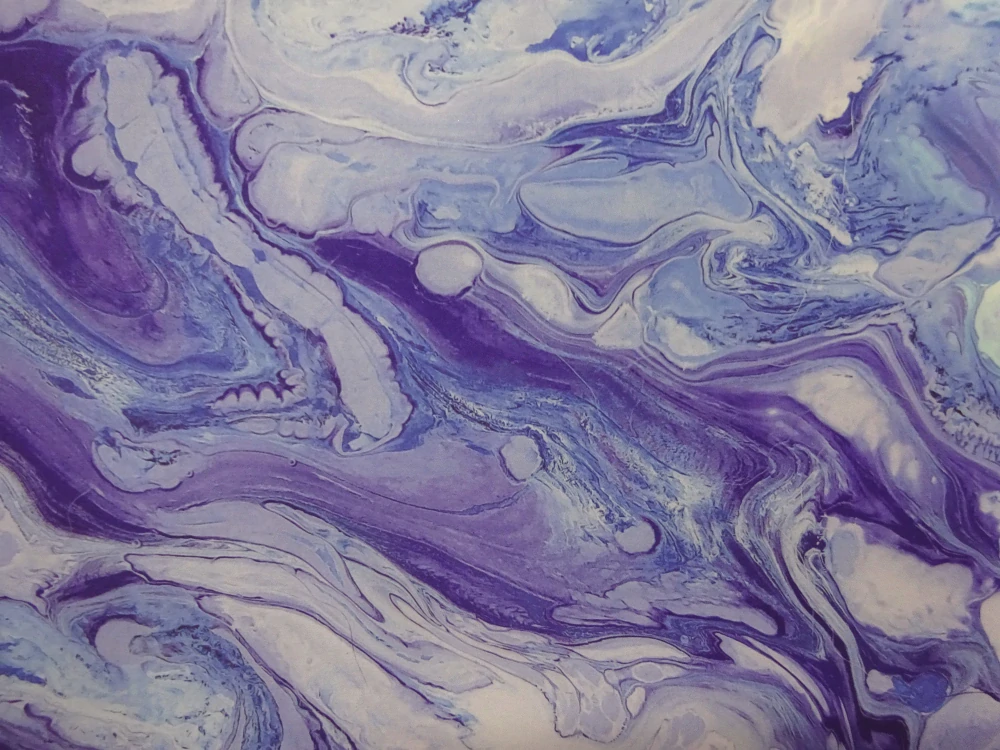 Softshell modro-fialový "mramor" 