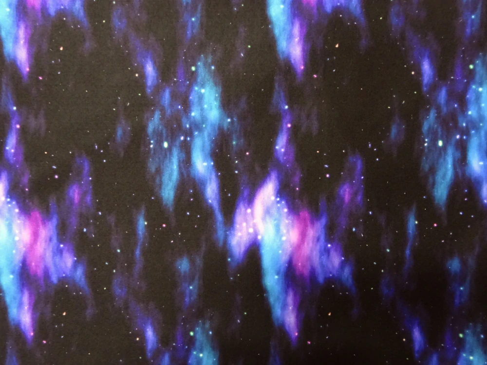 Softshell čierny "farebný vesmír" 