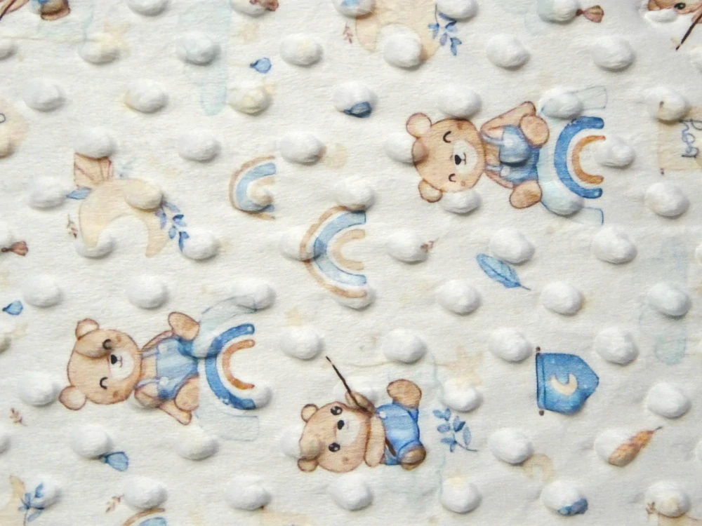 Minky maslové "medvedík, mesiac"