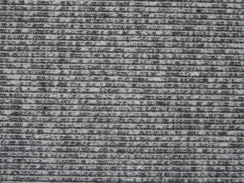 Úplet sivý melír "pásik"