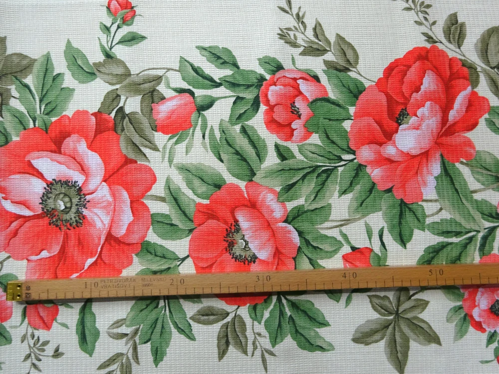 Utierkovina maslová "pomarančovo-červené kvety" 