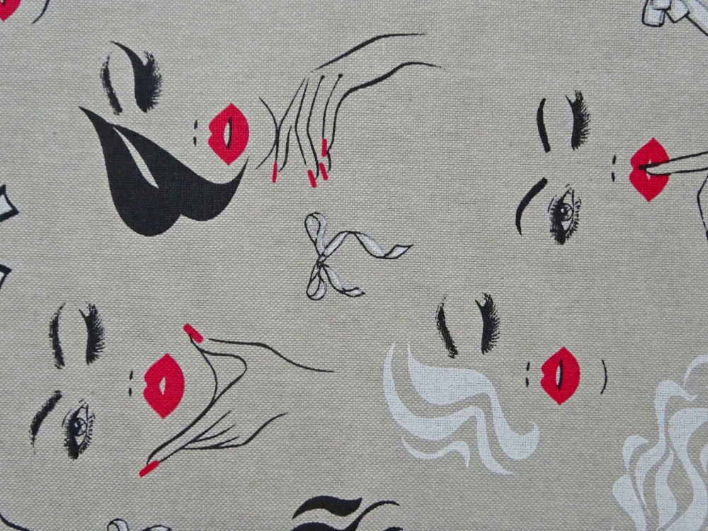 Poťahovka prírodná "tváre" 