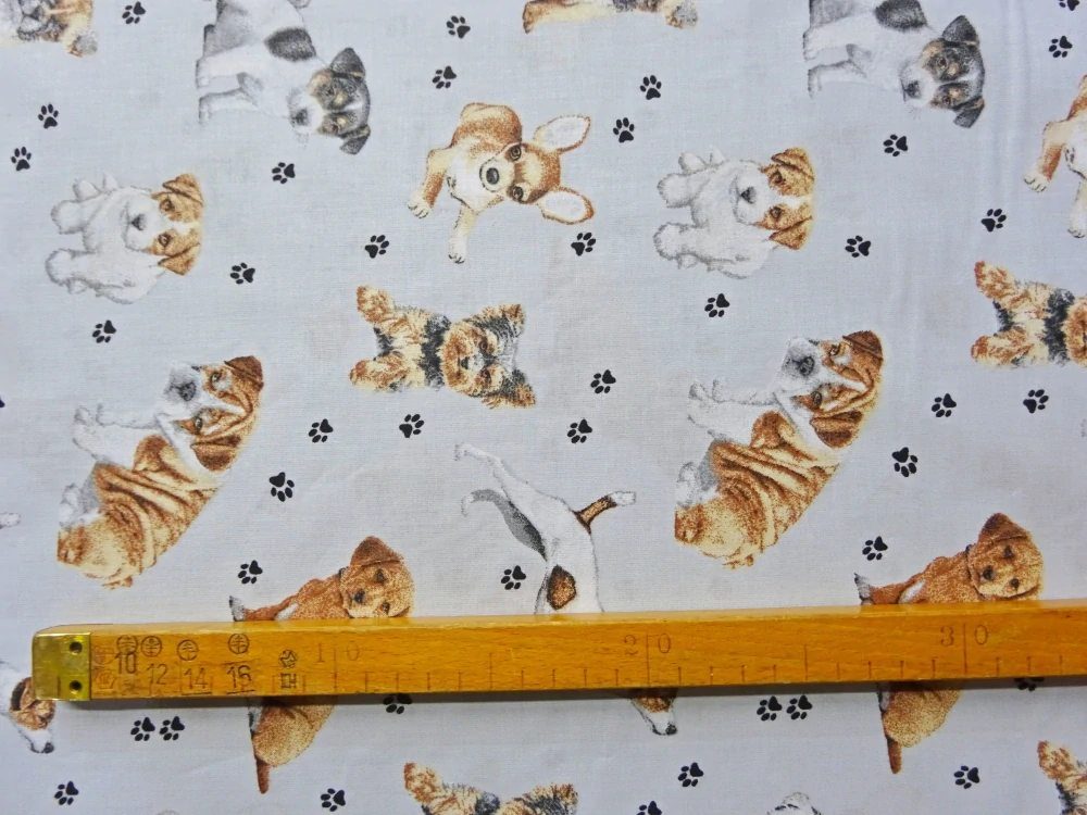 Bavlna sivá "psík" 