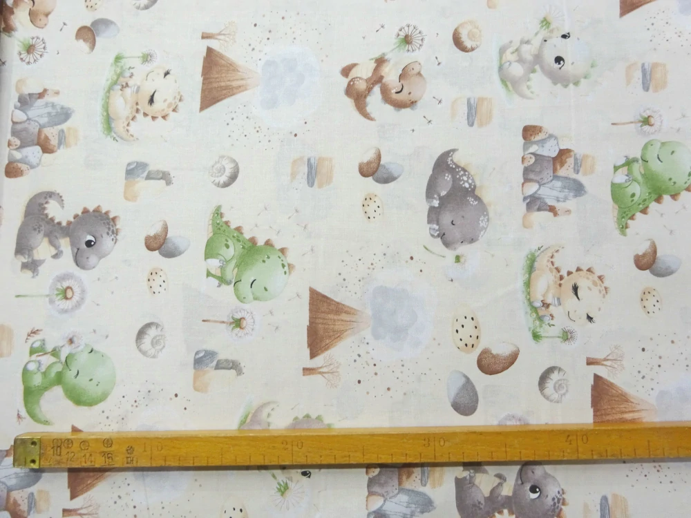 Bavlna maslová "dinosaurus" 