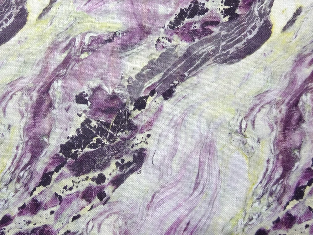 Ľan fialový "mramor" 