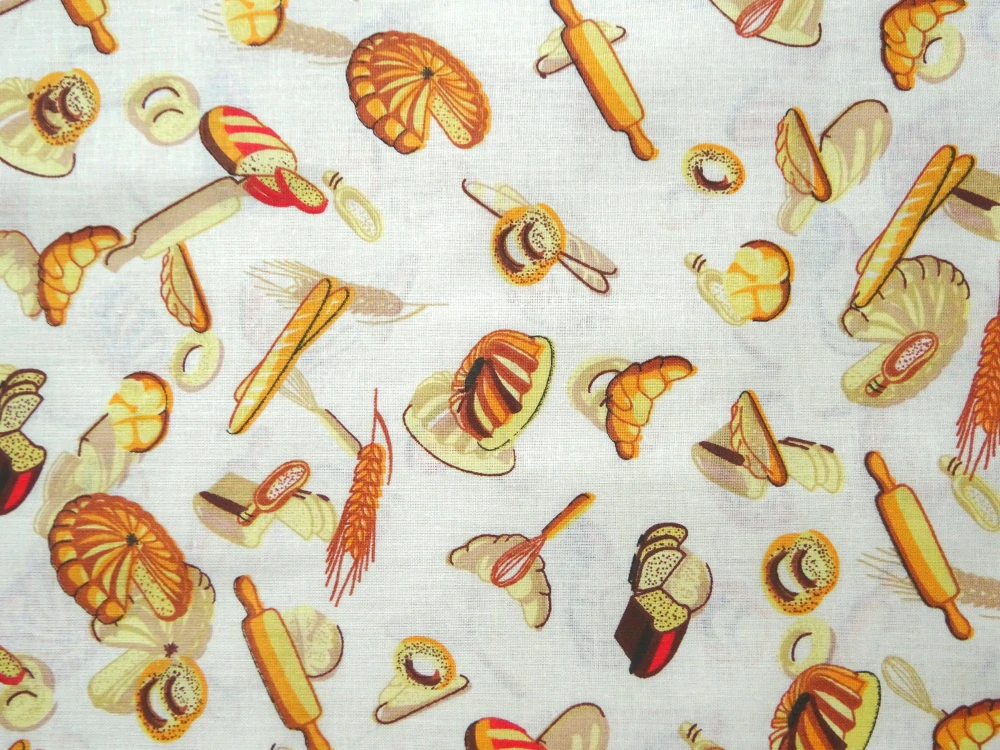 Bavlna maslová "pečivo" 