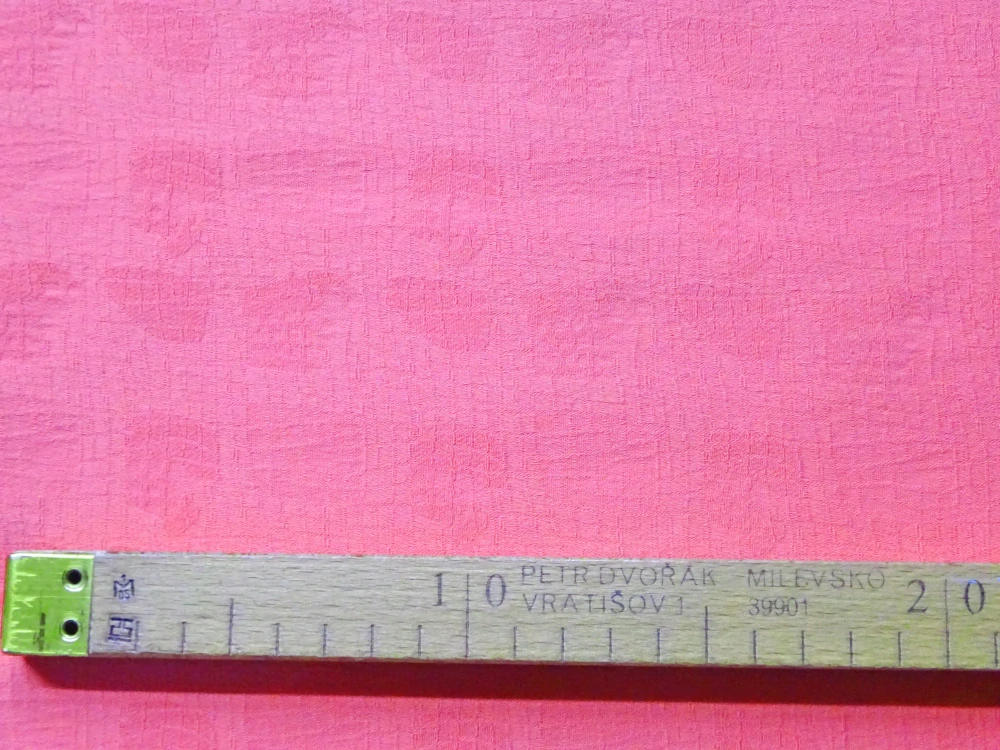 Riflovina lososová "plastický vzor" - 2. akosť 