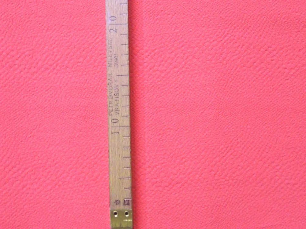 Riflovina lososová "plastický vzor" - 2. akosť 