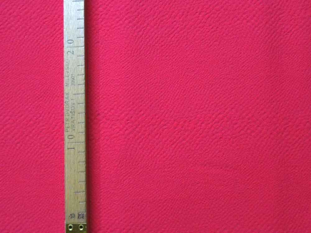 Riflovina jahodová "plastický vzor" - 2. akosť 