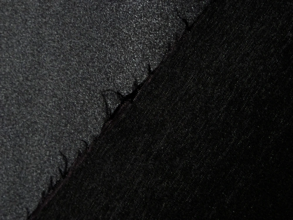 Satén tafta "čierny" 