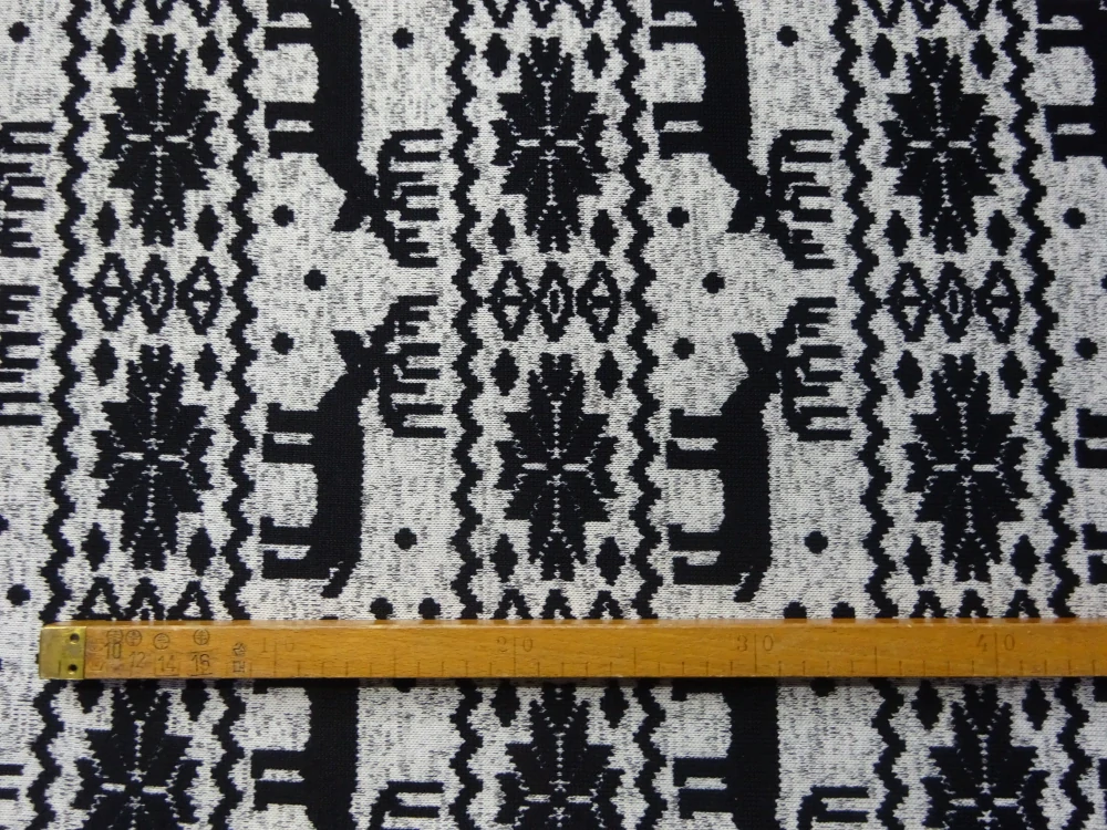 Svetrovina sivý melír "nórsky vzor"