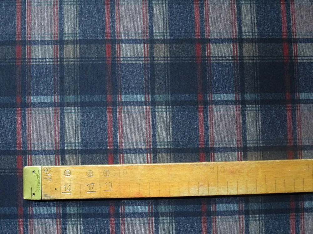 Úplet Punto čierny "farebné káro"