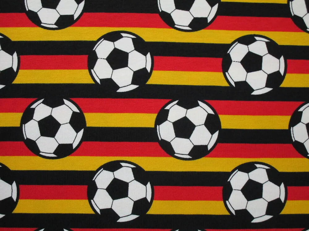 Úplet farebné pásiky "futbal"