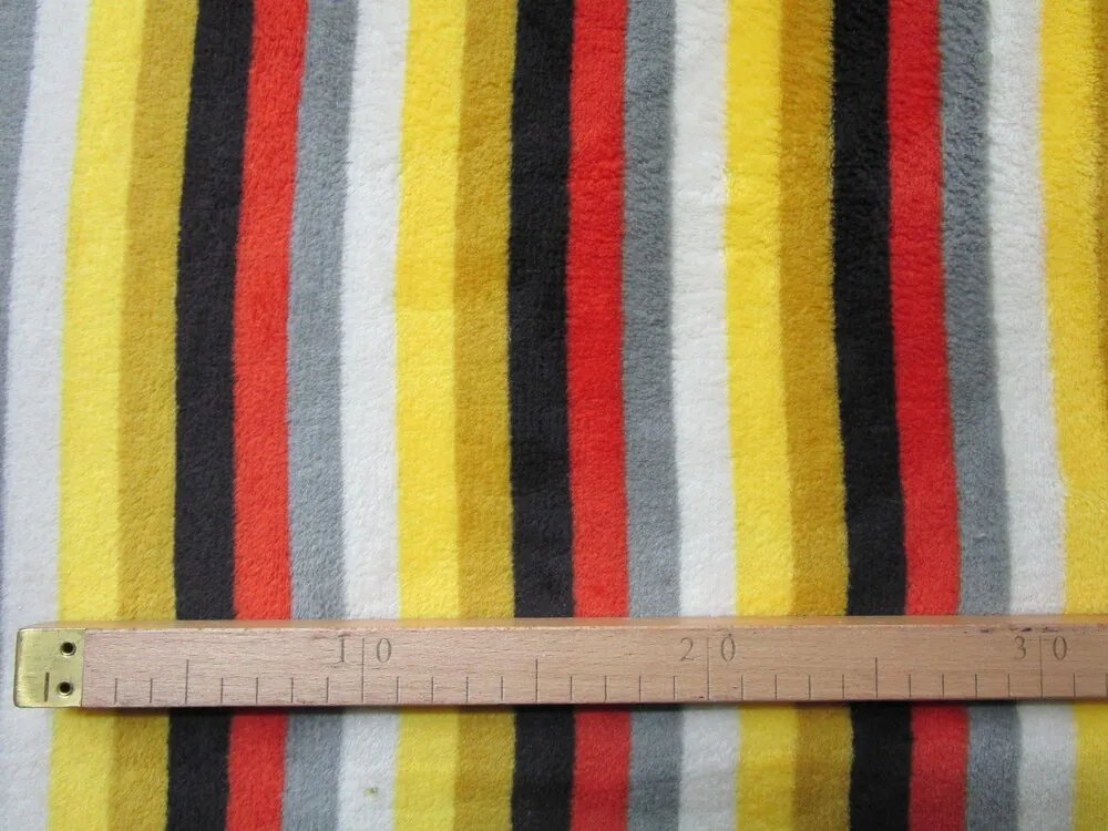Fleece "farebný pásik"
