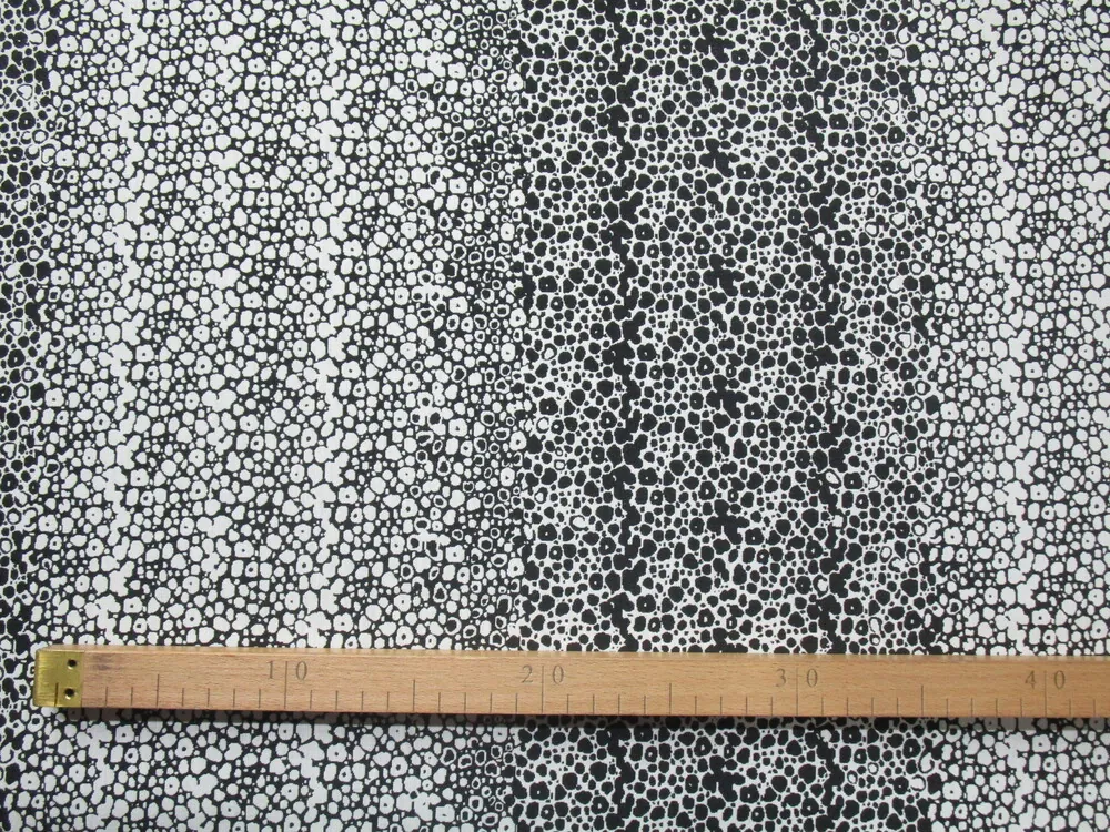 Riflovina maslovo-čierna "Dalmatín"