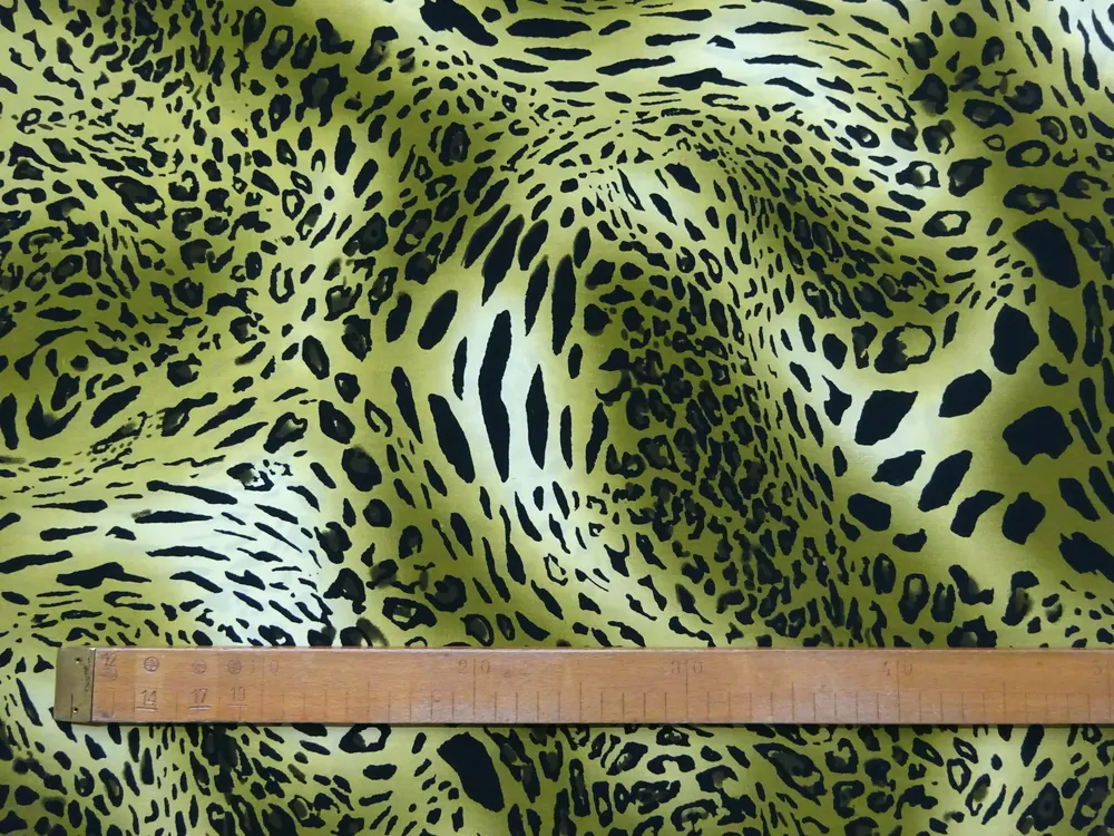 Šatovka zelená "olivovo-čierny tiger" - 2. akosť