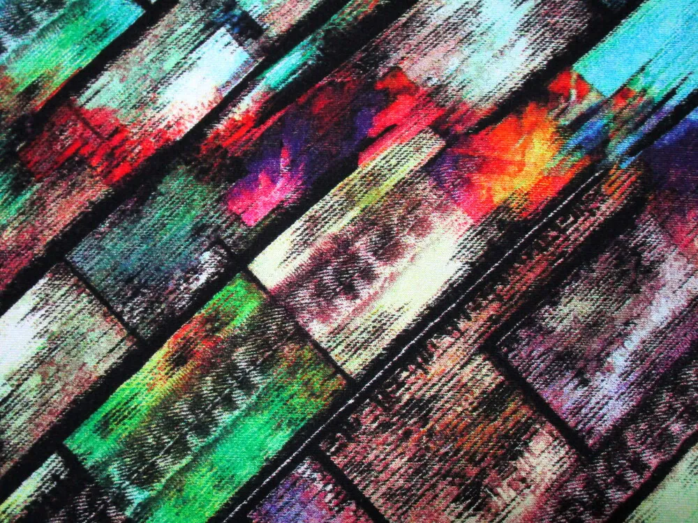 Úplet farebný "geometrický vzor" 