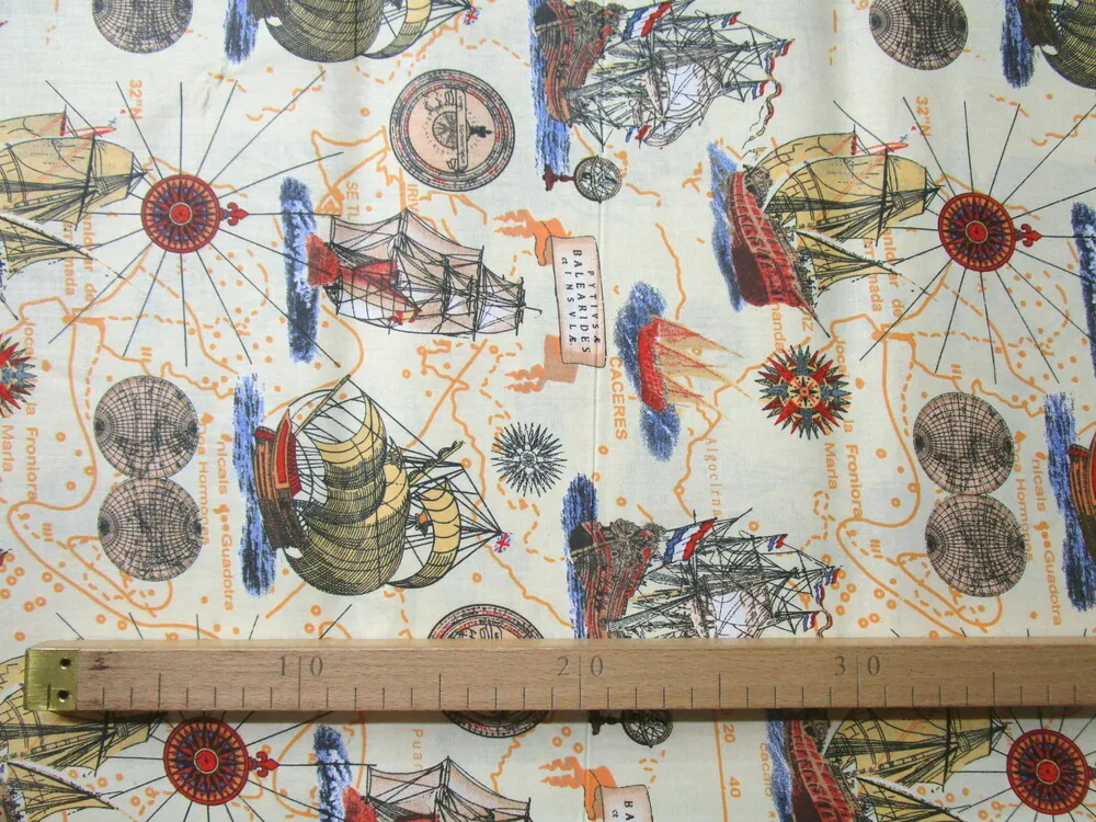 Bavlna maslová "lode" 