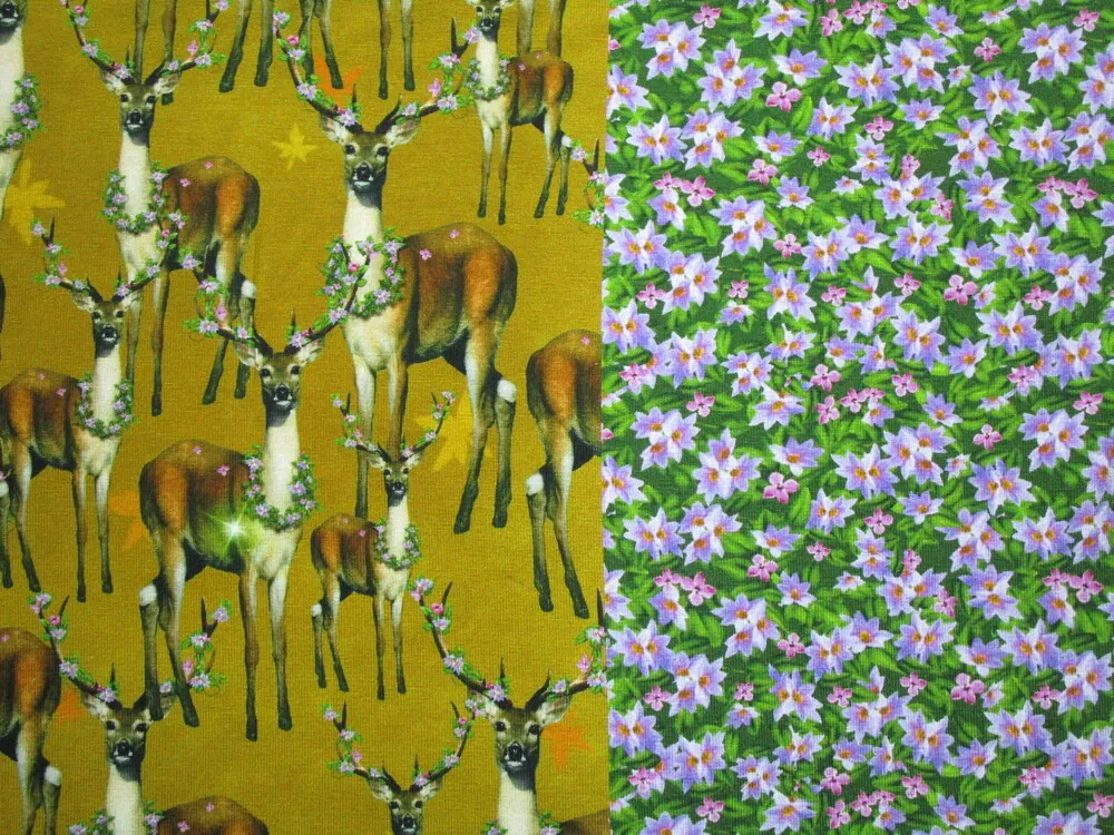 Úplet farebný "jeleň" - raport 