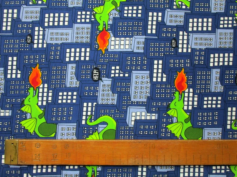 Úplet bielo-modrý "dráčik" 