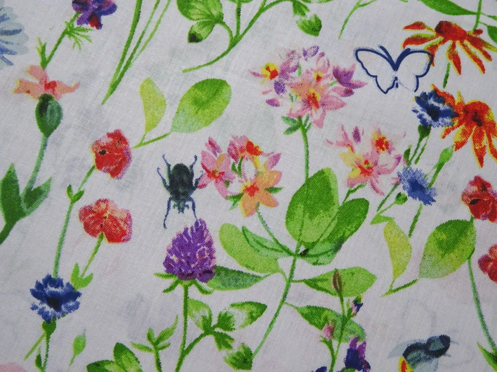 Bavlna biela "lúka" 