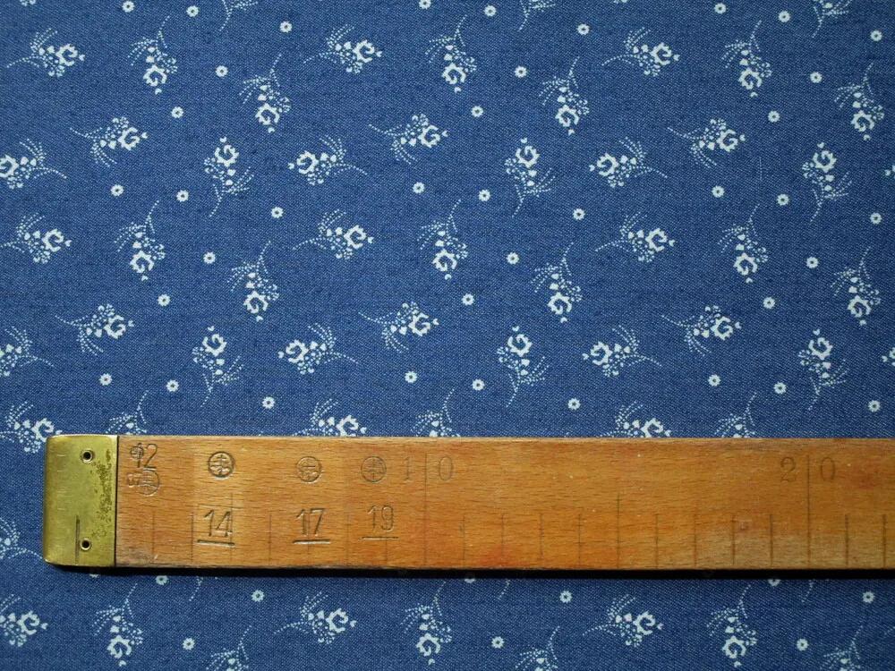 Riflovina modrá "maslový kvet, bodka"