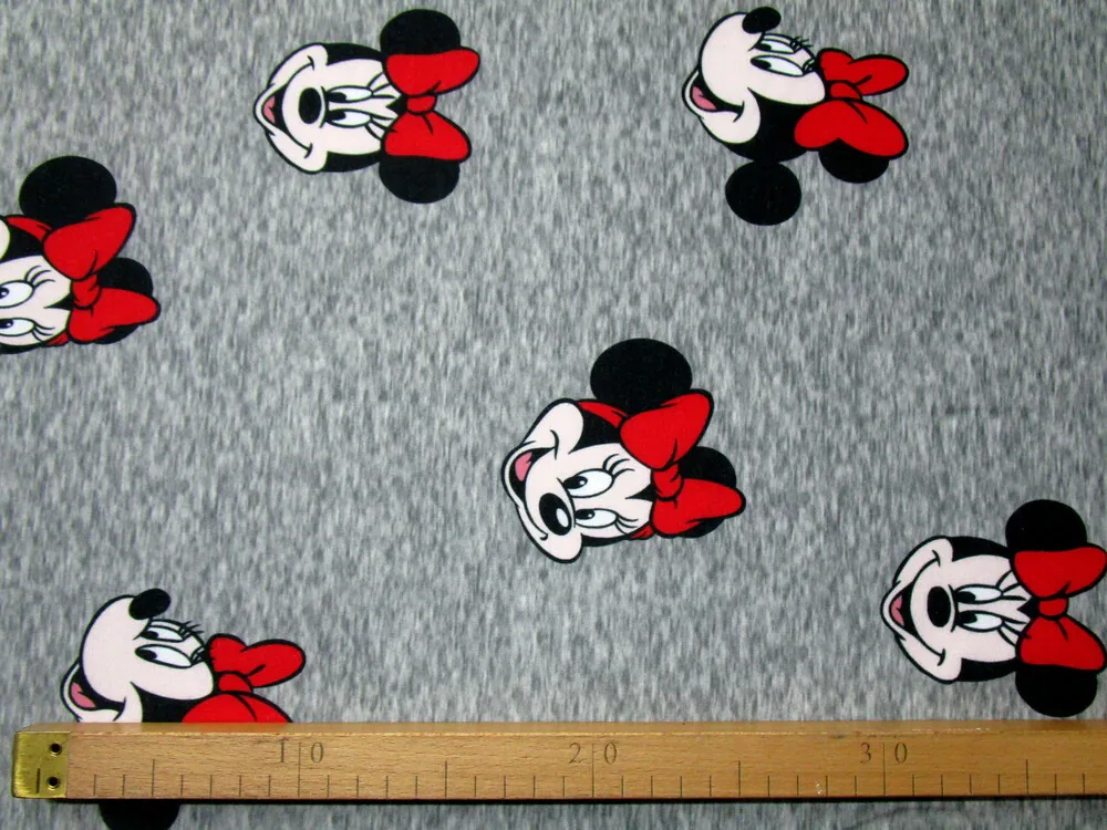 Teplákovina sivý melír "Minie"