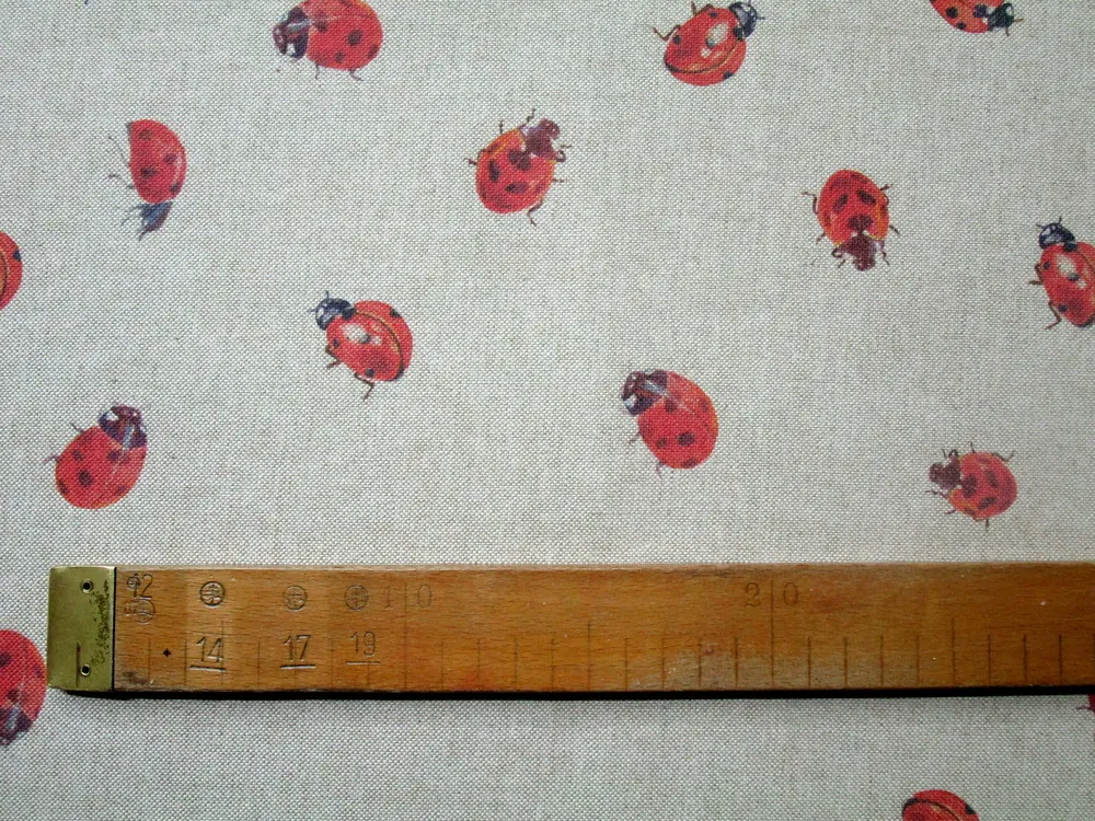 Poťahovka prírodná "lienka" 