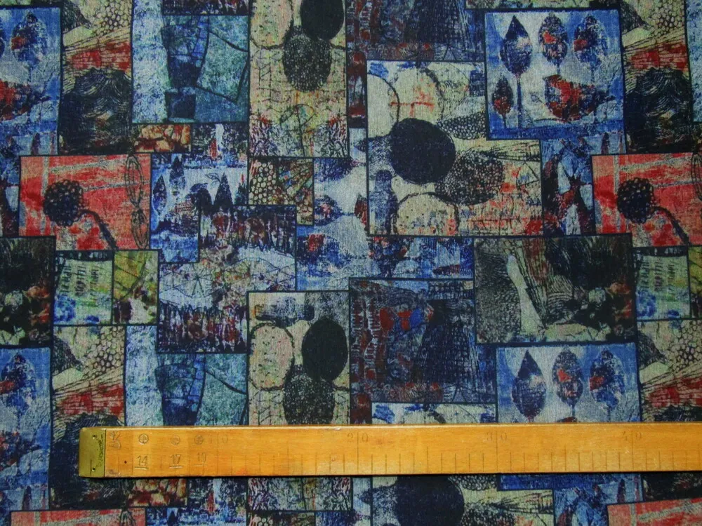 Úplet Punto tmavomodrý "vzorovaný"